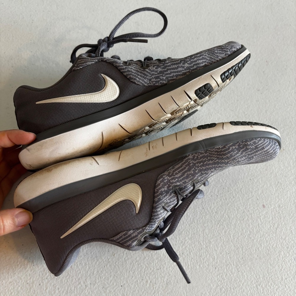 Nike Flex Supreme TR 6 Womens Training Shoes Grey White 909014-019 Size 7 - Picture 5 of 9
